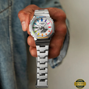 SRX9124-RM88 Prismatic Steel Elite – Premium Analog-Digital Luxury Watch